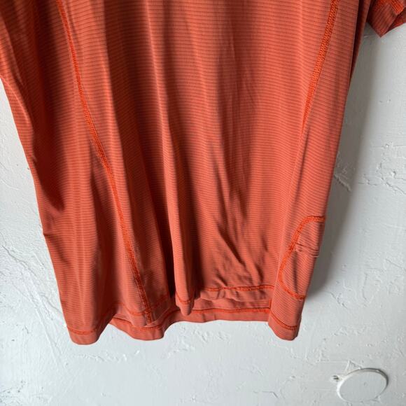Lululemon‎ Men's Size Small Orange Blue Running Activewear Top - Picture 3 of 7
